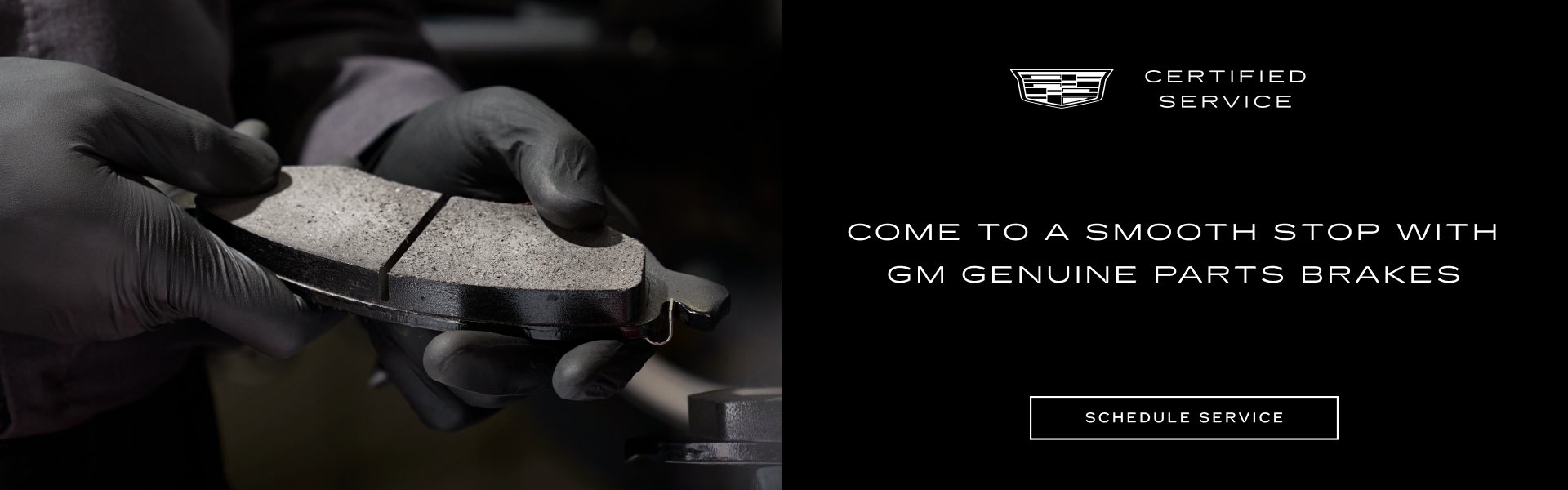 Come to a smooth stop with GM Genuine Parts Brakes